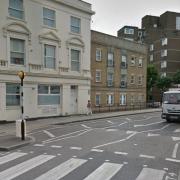 A man has been arrested after a 62-year-old woman was “hit by a car” in Roman Way, Barnsbury yesterday evening (May 16)