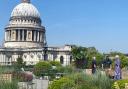 The gardens at 25 Cannon Street are opening for the London Open Gardens event