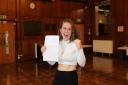 Joy for Wanstead High student Emily Bowe, who achieved two A*s and an A - she will study psychology at the University of Bristol