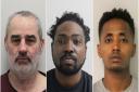 Some of the north London offenders who were jailed in June 2022
