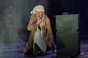 Nicholas Farrell as Scrooge in A Christmas Carol at Alexandra Palace Theatre, Muswell Hill.