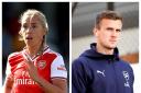 Jordan Nobbs has described Rob Holding as a 'ray of sunshine' during their recovery from knee injuries. Picture: PA