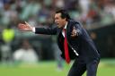 Arsenal manager Unai Emery during the UEFA Europa League final at The Olympic Stadium, Baku, Azerbaijan. Picture: Bradley Collyer/PA