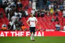 Tottenham Hotspur's Eric Dier shows his disappointment after Saturday's FA Cup semi-final match against Manchester United at Wembley (pic: Nick Potts/PA Images).