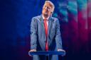 Bertie Carvel as Donald Trump in The 47th at The Old Vic