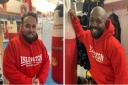 Islington Boxing Club's Jake Cutting and Simon Rose