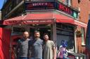 The Kir brothers of Becky's Convenience Store. From left to right: Yusuf, Huseyin and Ozgur. Picture: Becky's Convenience Store