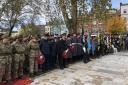 Remembrance Day at Islington Green on Sunday. Picture: Islington Council