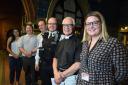 Pictured at a Highbury West ward partnership meeting in July, at which concerns about drug dealing were also raised: Cllrs Roulin Khondoker and Andy Hull, Keith Stanger from the community safety unit, Pc Cain the dedicated ward officer, host Rev Stephen C