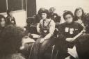 Sandy Marks (centre) is pictured in the IGA conference newsletter of April 1980. Picture: LSE Archives