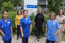 Jerri among some of the other nurses who joined the Royal Free from the Philippines twenty years ago