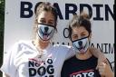 Donna Lewis and Sarah Furlong are doing a four day sponsored fast to end animal cruelty