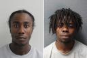 Kieran Morgan (left) and Daniel Onyewuenyi (right) have been jailed after the stabbing outside Scala in Pentonville Road, Islington