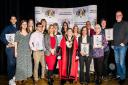 The winners of this year's Civic Awards with Islington Mayor Cllr Marian Spall