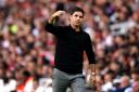 Mikel Arteta is preparing to lead Arsenal into Champions League action