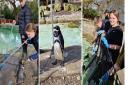 We spent 90 minutes behind the scenes at London Zoo's Penguin Beach feeding and cleaning out the colony of 74 Humboldt penguins