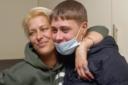 Charlie Bartolo pictured with his mum Emma. He was stabbed to death while enjoying an innocent night with his friends.