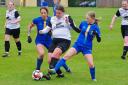 Shannon Simpson (left) and Lilllie Toms were both scorers for Romford Women Image: Bob Knightley
