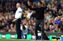 Arsenal boss Mikel Arteta gestures on the touchline