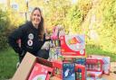 Founder of north London's Winter Toy Appeal Jenna Fansa