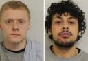 Jailed: phone snatchers Jack Burt and Jack Marsh. Picture: Met Police