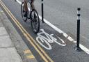 An Islington cycle lane