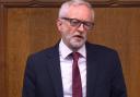 Jeremy Corbyn speaking in the House of Commons. Photograph: Parliament TV.
