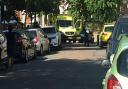 Emergency services attend Hornsey Rise Gardens after reports of gunshots being fired.