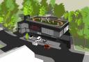 An artist's impression of what Islington Boxing Club's new £4m building might look like if it gets planning permission