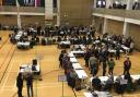 The General Election 2019 count begins at the Sobell Leisure Centre. Picture: Lucas Cumiskey