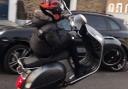 An image taken from the phone of one of a moped gang who targeted 103 people across London in a snatch spree. Picture: Met Police/PA Wire