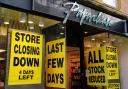 One Paperchase store pictured before closing down - as the remaining 106 stores are also set to close