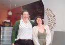 Anna Higham (left) and Paris Barghchi plan to open Quince Bakery by the end of June