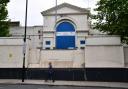 The drone carrying drugs and mobile phones crashed at Pentonville Prison in Caledonian Road last summer