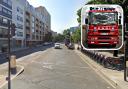 Three fire engines and around 15 firefighters were called to the blaze in a student accommodation block on Goswell Road in Islington