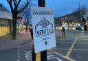 'TheBitz420' - this poster was seen in Holloway Road at the junction with Parkhurst Road on February 25
