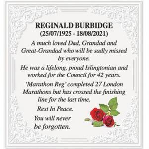 Reginald Burbidge