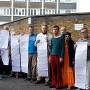 Over 60 per cent of residents signed the petition at Finsbury Estate