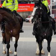 The Met are preparing for thousands of supporters at Wembley Stadium