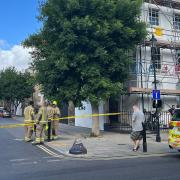 Emergency services are responding to reports of a smell of chemicals in Islington