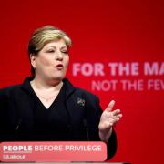 Shadow foreign secretary Emily Thornberry delivers her speech during the Labour Party Conference at the Brighton Centre in Brighton. Picture: PA Images / Victoria Jones