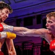 Billy Underwood during his last fight at York Hall (Pic: Warren Boxing Management)