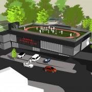 An artist's impression of what Islington Boxing Club's new £4m building might look like if it gets planning permission