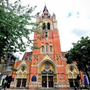 The Union Chapel, which is a working church, live entertainment venue and charity drop-in centre for the homeless in Islington