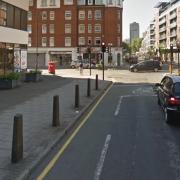 A 90-year-old man was hospitalised after being involved in a collision in Central Street. Picture: Google Maps