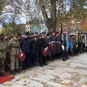 Remembrance Day at Islington Green on Sunday. Picture: Islington Council
