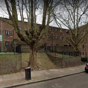 A body was discovered inside a flat in Westerdale Court, Aubert Park, Highbury, Islington, by fire fighters after a fire broke out