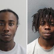 Kieran Morgan (left) and Daniel Onyewuenyi (right) have been jailed after the stabbing outside Scala in Pentonville Road, Islington