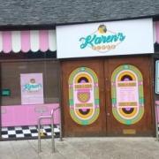 A Karen's Diner pictured in Newport, Wales, as it prepares to open in Barnet and Islington