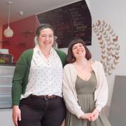 Anna Higham (left) and Paris Barghchi plan to open Quince Bakery by the end of June